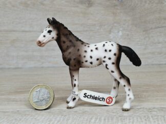 Schleich - 13760 Knabstrupper Fohlen (Fähnchen – Sammler)´