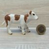 Schleich - 13802 bzw. WWF 17073 Fleckvieh Kalb (Fähnchen)