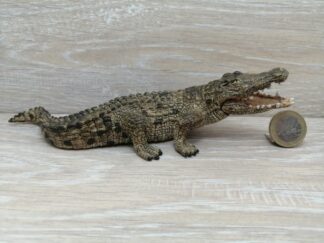 Schleich - 14736 bzw. WWF 17002 Krokodil (Fähnchen)