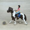 Schleich – Reiterin mit Pino aus Set 42519 [Pinto]