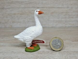Schleich - 17063 Gans [Treuefigur] (Fähnchen)