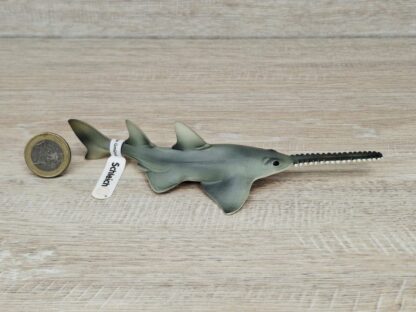 Schleich – 14724 Sägefisch [Sägerochen] (RAR) (Fähnchen - Sammler)´ – Bild 2