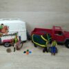 Schleich – 42346 Pick-up mit Pferdeanhänger