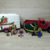 Schleich – 42346 Pick-up mit Pferdeanhänger (mit extra Putzkasten)