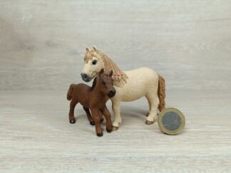 Schleich – Shetland Pony Familie (aus Kalender 2017)