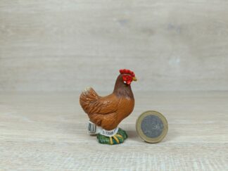Schleich - 13128 Huhn braun (Fähnchen-Sammler)´