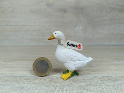 Schleich - 13130 Ente weiß (Fähnchen-Sammler)`
