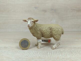 Schleich - 13283 Schaf, stehend (Fähnchen-Sammler)`