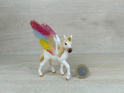 Schleich - 70577 Geflügeltes Regenbogeneinhorn Fohlen