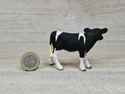 Schleich - 13798 bzw. [Treuefigur] 17072 Kalb, Schwarzbunt – Bild 2