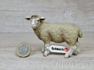 Schleich - 13283 Schaf, stehend (Fähnchen-Sammler)`
