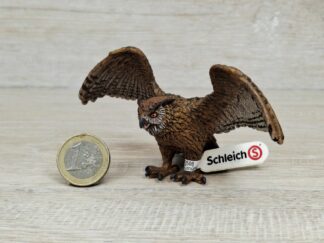 Schleich - 14738 Uhu [landend] (Fähnchen - Sammler)´