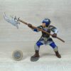 Schleich - 72031 Drachenritter mit Stabwaffe (exclusiv) BLAU
