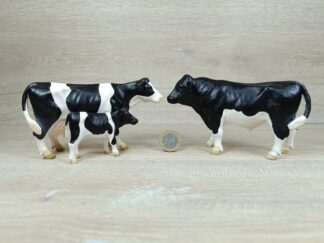 Schleich - Schwarzbunt Rinder Familie #4