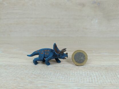 Schleich - Triceratops, Mini (Wundertüte o. Zeitschrift) [blau/rot]