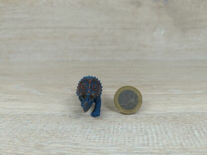 Schleich - Triceratops, Mini (Wundertüte o. Zeitschrift) [blau/rot] – Bild 2