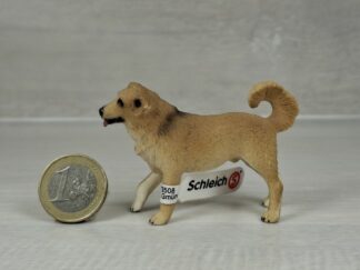 Schleich - 16817 Mischlingshund (Fähnchen - Sammler) ´