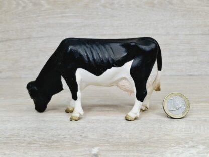 Schleich – 13141 Kuh Schwarzbunt, grasend – Bild 3