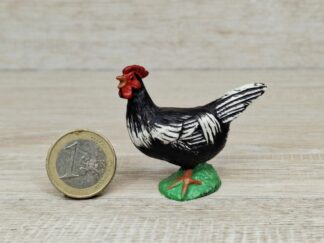 Schleich - 13018 Huhn, schwarz/weiß