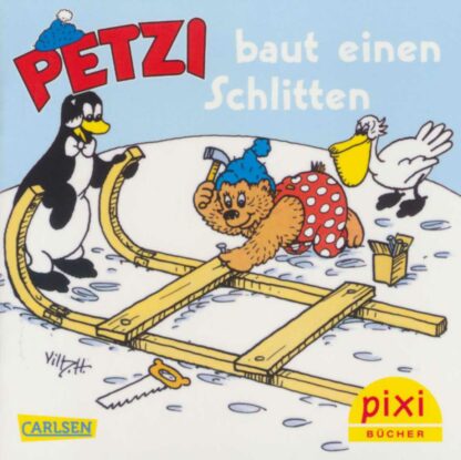 Carlsen Verlag - Petzi baut einen Schlitten