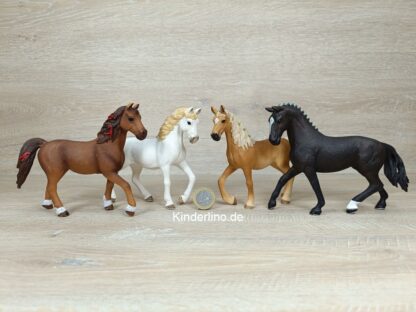 Schleich – Horse Club Quartett = Storm + Blossom + Cayenne + Mystery