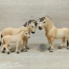 Schleich – Fjordpferd Familie komplett (RAR) [Norweger]