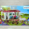 Schleich – 42415 Wohnwagen für geheime Club-Treffen [Bauwagen] (mit OVP)
