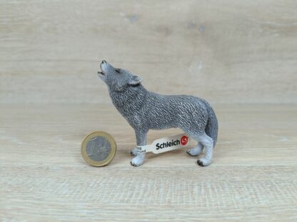 Schleich - 14626 Wolf, heulend (Fähnchen-Sammler)`