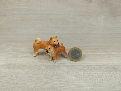 Schleich - Shiba Inu Mutter und Welpe aus Set 42479