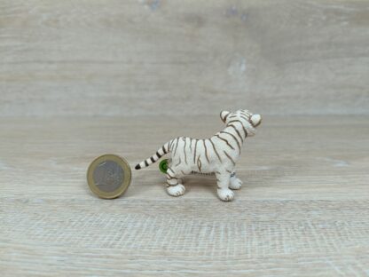 Schleich - 14384 Tiger Junges, weiß, stehend (Fähnchen-Sammler)´ – Bild 2