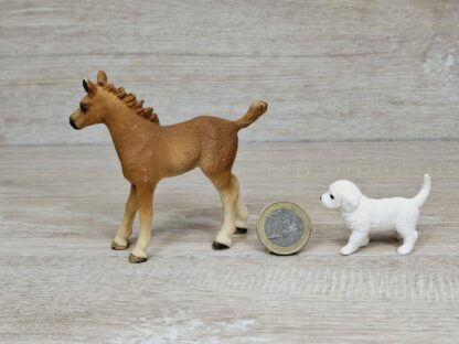 Schleich – 42432 Sarahs Tierbaby-Pflege [Quarter-Horse/ Golden Retriever] – Bild 6