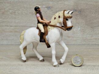 Schleich – Blossom mit Reiterin aus Set 42415 [Andalusier Stute]