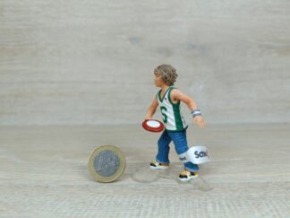 Schleich – 13903 Junge mit Frisbee (RAR) (Fähnchen-Sammler)´