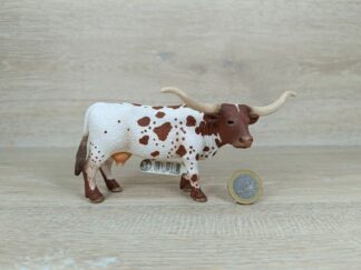 Schleich - 13685 Texas Longhorn Kuh (Fähnchen-Sammler)´