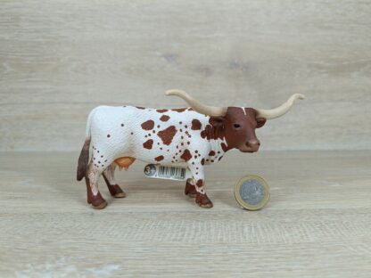 Schleich - 13685 Texas Longhorn Kuh (Fähnchen-Sammler)´