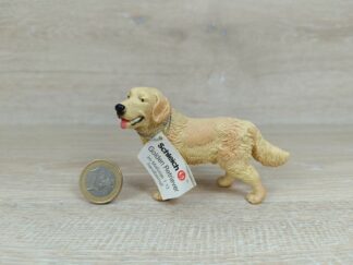 Schleich - 16313 Golden Retriever (weißes Wissenskärtchen-Sammler)