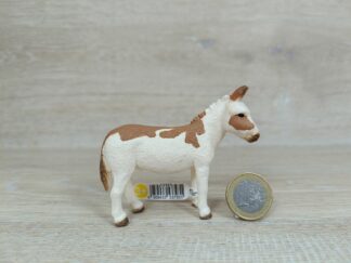 Schleich - 13961 Amerikanischer Esel, gefleckt (Fähnchen)