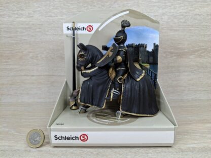 Schleich - 70032 Schwarzer Ritter auf Pferd [Lanzenreiter] (OVP)