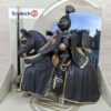 Schleich - 70032 Schwarzer Ritter auf Pferd [Lanzenreiter] (OVP-Sammler) – Bild 2