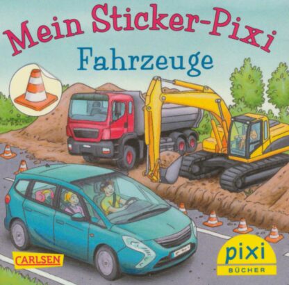 Carlsen Verlag - Mein Sticker-Pixi – Fahrzeuge