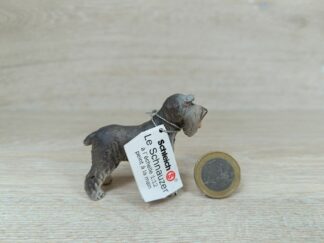 Schleich - 16306-1 Schnauzer [hell] (weißes Wissenskärtchen-Sammler) (RAR)