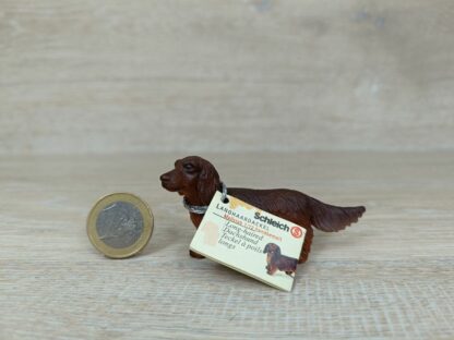 Schleich - 16328 Langhaardackel (Wissenskärtchen-Sammler) (RAR)