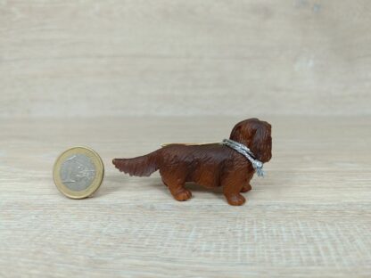 Schleich - 16328 Langhaardackel (Wissenskärtchen-Sammler) (RAR) – Bild 3