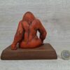 Schleich - 15001 Orang Utan auf Holzsockel mit Plakette [WWF Serie Nr 1/6] (RAR) – Bild 3