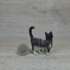 Schleich - 13122 Katze grau (kleines Fähnchen-Sammler) (RAR) – Bild 2