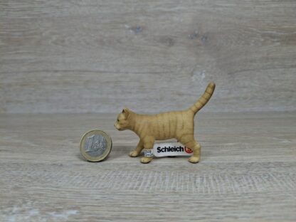 Schleich - 13286 Katze, laufend [rot] (Fähnchen-Sammler)´