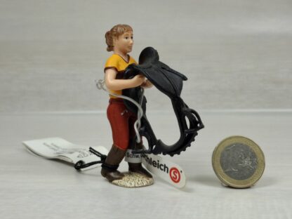 Schleich – 13459 Reiterin mit Sattel (Fähnchen-Sammler)´