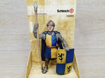 Schleich - 70055 Wachsoldat - Fußsoldat mit Schild und Speer [Löwenritter] (RAR) (OVP-Sammler) – Bild 2