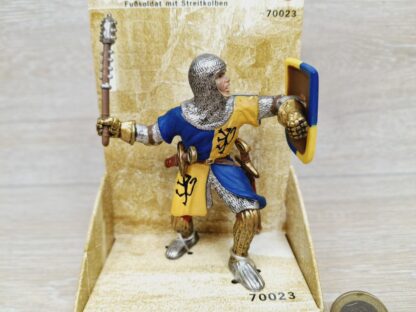 Schleich - 70023 Fußsoldat mit Streitkolben [Löwenritter] (OVP-Sammler) – Bild 2