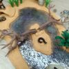 Schleich – 42558 Wasserstelle + 42257 Wasserfall + 42255 Wasserlauf + 3 extra Tiere – Bild 6